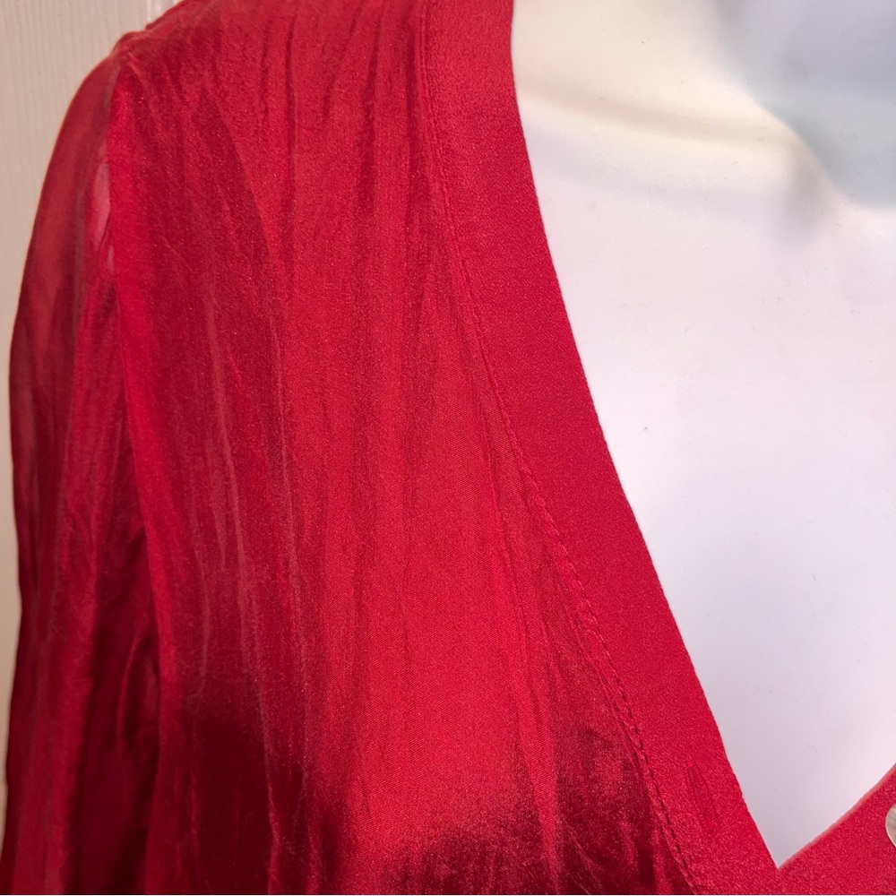 NWT Sofia Made in Italy B&B Red Dress - Picture 8 of 14